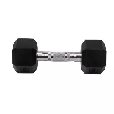 China Fashion. Sports Factory Supply Wholesale 20kg Rubber Dumbbell for sale