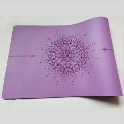 China Matt Manufacturer Wholesale Gymnastics Fitness NBR Pilates Design Yoga Mat Non-Slip Custom Printed Eco-Friendly Mat for sale