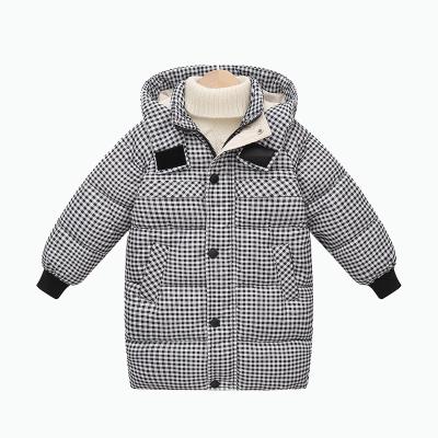 China Anti-wrinkle Children's Cotton-Padded Clothes Long Thickened Baby Cotton-Padded Winter Coat Down Coat Cotton-Padded Coat for sale