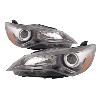 China Left Driver Headlamp Side Headlight Black Style Replacement For Toyota Camry 2015-2017 DOT Approved WZ-CAMRY18 for sale