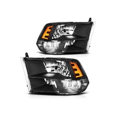 China Auto Lamp Black Edition Modified 2018 Heads Lamp Light Assembly Auto Headlight For Dodge Ram 1500 Auto Headlights 2018-2020 for sale