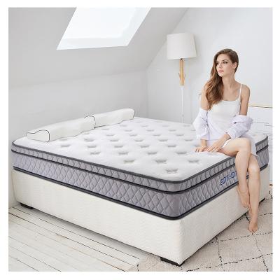 China Cheap purchase hypoallergenic board mattress vacuum compressed tight top natural health folding bonnell box spring for sale