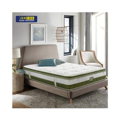 China Hypoallergenic Healthy Full Size Queen Mattress Home Used Furniture Pocket Spring Coils Mattress for sale