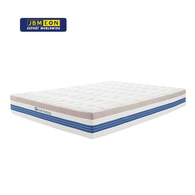 China 10 Inch Design Queen Mattress Hypoallergenic Classic Smooth Top Latex Memory Foam Beds King Size Orthopedic Mattresses for sale