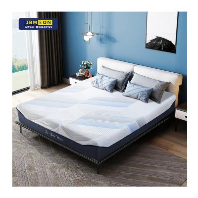 China Damask Fabric Gel Memory Foam Single Mattress Cooling Foam King Size Mattress for sale