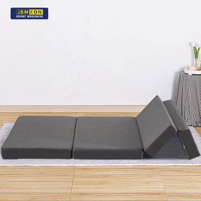 China Foldable Soft 4 Triple Guest Mattress 4 Inch Portable Foldable Tatami Memory Foam Mattress for sale