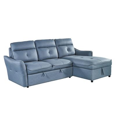 China Foldable Universal Storage Sofa With Folding Bed Designs Multi Functional Living Room Sofa for sale