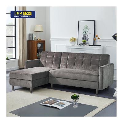 China (Other)Adjustable Modern Sofa With Bed With Storage Corner Design Modern Living Room Furniture Functional Sofa Bed for sale