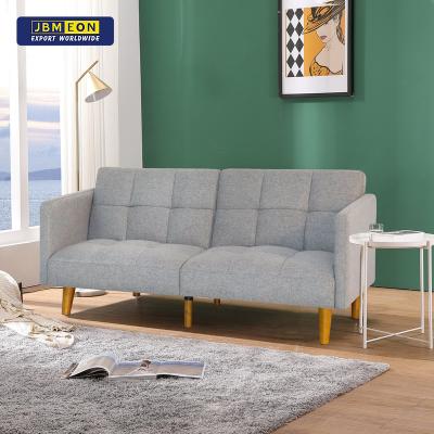 China JBMEON Customized Muti-functional Canvas Lover Extended Seater Sofa Bed Living Room Folding Sofa Fabric for sale