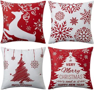 China Christmas tree decor; Gifts ; Wholesale Home Decor Christmas Pillow Covers for sale