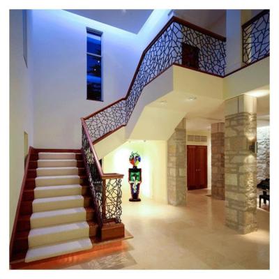 China Modern Luxury Customized Wooden Staircase Design In Sri Lanka Straight Staircase for sale