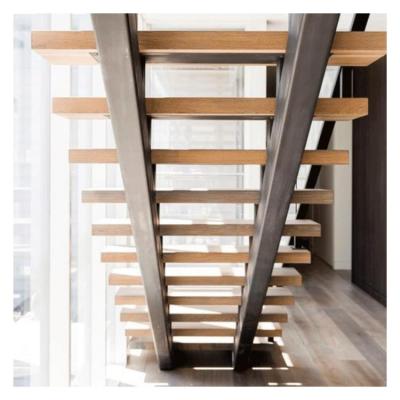 China China Modern Professional Customized Wooden Staircase Nosing Wooden Stairs Aluminum Stairs for sale