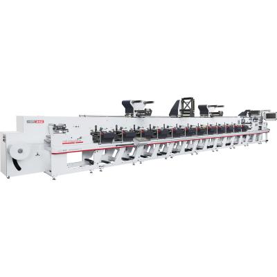 China Garment Shops Horizontal Flexo Printer Press Flexographic Printing Machine for sale