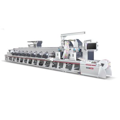 China Garment Shops Servo High Speed ​​Paper Printing Unit Full Automatic Type Label Flexo Machine for sale