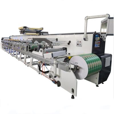 China Building Material Shops Paper Printers Flexo Label Flexographic Printing Machine for sale