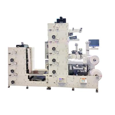 China Hotels flexo narrow press, label printing machine, sticker printing machine with die cutting station for sale