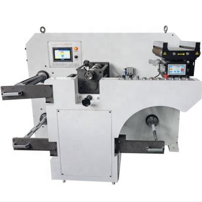 China Building Material Shops Fast Speed ​​Label Slitter Roll Rewinding Paper Slitting Machine / Slitter Rewinder for sale