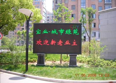 China 12V Outdoor LED Moving Message Display , P10 Scrolling LED Display For Hospital for sale