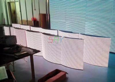 China Customized Indoor High Definition curved led monitor Billboard 1R1G1B P6 for sale