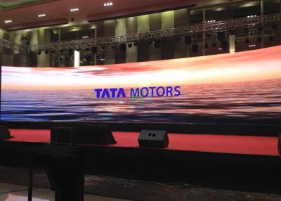 China Full Color High brightness P3.91 Curved LED Screens Board For Conference for sale