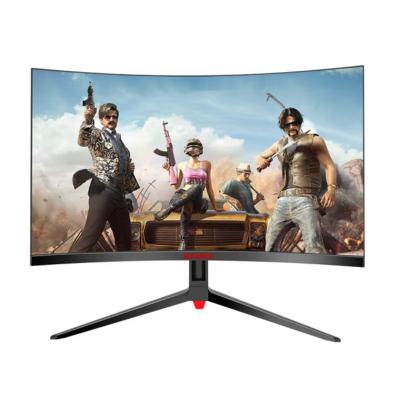 China Wholesale Curved Customize Cheapest 1080P 24 Inch Gaming Desktop PC Monitor 1K PC Panel LED Gaming Monitor 144Hz Curved 1Ms Full HD for sale