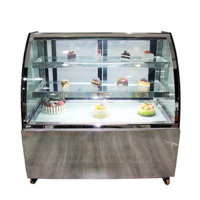 China Single-temperature Cold Cake Showcase Refrigerator Pastry Refrigerator Food Cabinet Food Cabinet Refrigerator Bread Display Pastry Display for sale