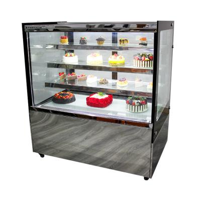 China Single-temperature Refrigerator Bread Refrigerator Bakery Display Counter Cake Pastry Display Food Cabinet Cold Showcase Refrigerator for sale