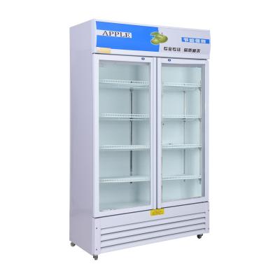 China Single-Temperature Display Beverage Cooler Commercial Fridge Freezer Beverage Beer Fridge Cold Door Showcase for sale