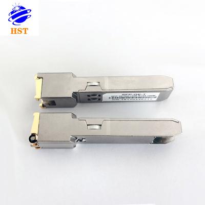 China / Promotion 1.25Gb/s SFP transceiver RJ45SFP-GE-T 100m modulos transceptores LCCompatible with Huawei CISC fiber optic equipment for sale