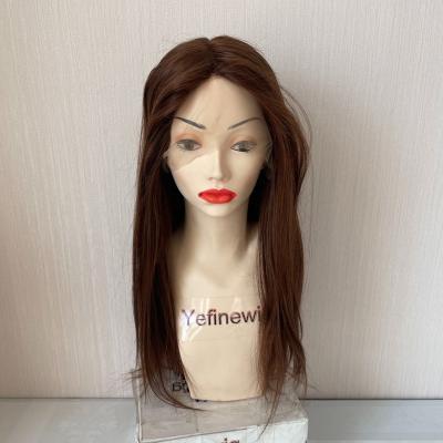 China Natural Stocking Good Quality Stretch Mesh Yefinewig Wave Lace Top Frontal Wig for sale