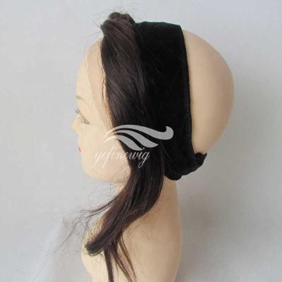 China European Natural Straight Stock Wholesale Virgin Human Hair Lace Front Grip Band Iband for sale