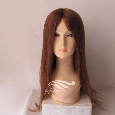 China Mono Regular Wave High Quality Brazilian Hair With Lace Front Wig Medical Human Hair Wigs for sale