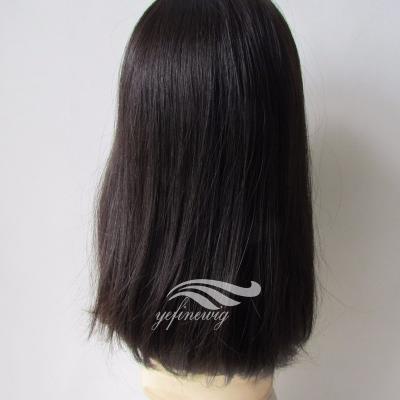 China Wholesale Virgin European Mono Top Lace Wig Human Hair Mono Wig for sale