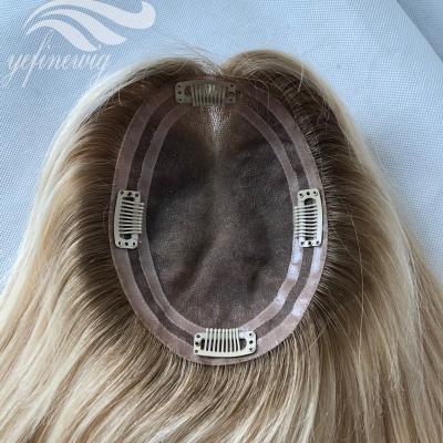 China Running Women Freestyle Monofilament Integration Hair Topper for sale