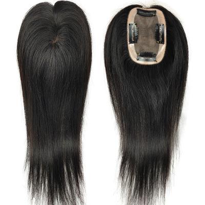 China Wholesale 100% Mono Hair With Women Topper Remy Human Hair Women Toupee PU Long for sale