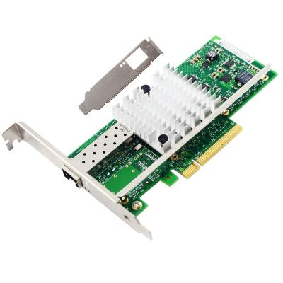 China Single Port Server Intel 82599EN Chip 10GB SFP+ PCI Express X8 E10G41BTDA X520-DA1 Network Cards for sale