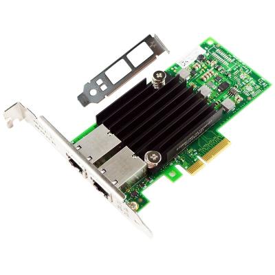 China X550-T2 10G Ethernet Server Dual Port PCI-E x4 RJ45 Adapter Converged Network Card X550-T2 for sale