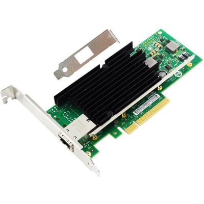 China Server Intel X540-T1 PCI-E x8 Single Port Ethernet Converged Network Adapter 10G-RJ45 for sale