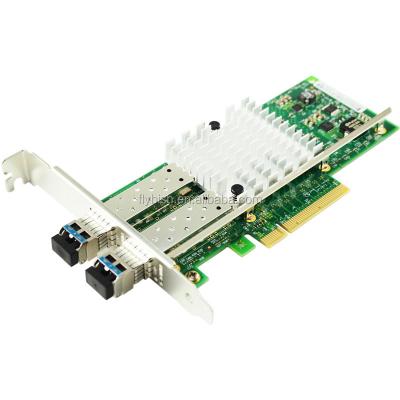 China Server X520-DA2 10G SFP+ Dual Port PCIe 2.0 x8 Intel 82599ES Chip Ethernet Network Adapter-Contains two single mode 10g modules for sale