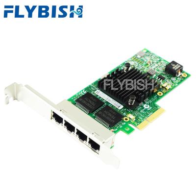 China Server I350-T4V2 PCI-E 4x Quad Port Gigabit Ethernet Server Adapter Network Card Intel I350AM4 Chip for sale