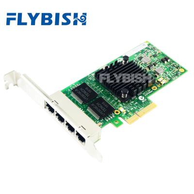 China Server I340-T4 E1G44HT PCI E x4 4 Port Gigabit Ethernet Server Adapter 1G Quad Port Network Card For Intel 82580EB Chip for sale