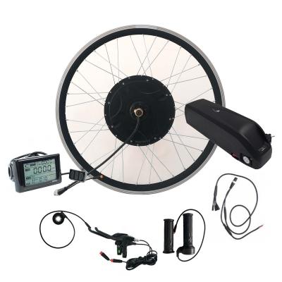 China 26inch 500w 750w 1000w 1500w E Bike Conversion Kit Europe Front Or Rear Bulit-in Controller With Waterpoof Cable 16