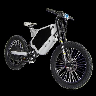 China Hot Sale 8000w Steel Bomber Electric Bike For Mountain Riding With Dnm Front Fork for sale