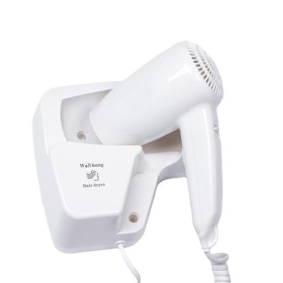 China Other Custom Hot 1300W/1600W High Power Blower Hotel Wall Mount Plastic Plastic Hair Dryer For Bathroom for sale