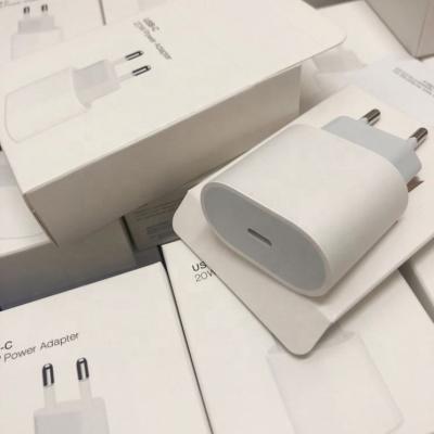 China Wholesale 20W High Speed ​​Fast Charger Type C 18w Wall Charger Plug Palladium 3.0 Power Adapter For iPhone 12 Pro Max 11 Charger Data Usb Cable for sale