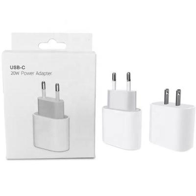 China Wholesale High Speed ​​For Apple Iphone 12 PD Wall Charger 20W Type C Fast Charger Charging Cord For iphone 11pro 12 Charger Data Usb Cable for sale