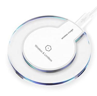 China Popular Mobile Phone RUI Z K9 Best-selling Universal Round Shape Mini Wireless Charging Wireless Charger for sale