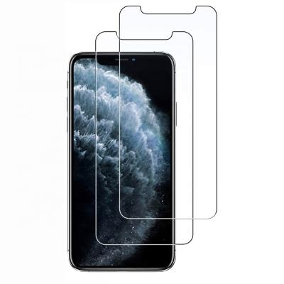 China Wholesale 2.5D Clear Anti-scratch Screen Protector Tempered Glass Screen Protector For Apple Iphone 11 9H A++ Pro Max/12 Mobile Phone for sale