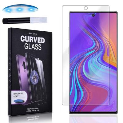 China Anti-scratch Glue Screen UV Protector S20 S20 Ultra S10 Plus 10e S9 S8 Plus Tempered Glass For Samsung Note10 9 8 Plus Note 10 Screen Protect for sale