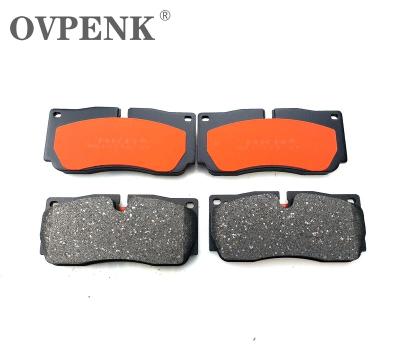 China Modified Brake Pads For Taiwan VTTR 6 Piston Caliber A6L Hall (4G2 for sale